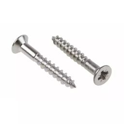 RS PRO Pozidriv Countersunk Stainless Steel Wood Screw, A2 304, 3mm Thread, 20mm Length (Pack of 100)-image-2