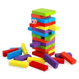 Zyamalox Fun for All Ages! colored jenga game, Games, and Puzzles jenga blocks kids- Explore Now for Endless Entertainment-picture-39