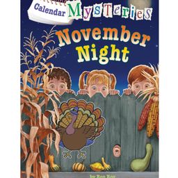 Calendar Mysteries #11: November Night By Ron Roy - English-image-76
