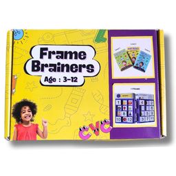 EDUSTAR Frame Brainers -Interactive Brain Coordination Game for Kids - Multicolor-13