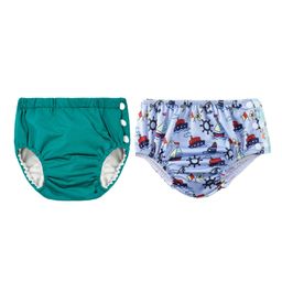 Chinmay Kids Reusable Swim Diaper Pants Pack of 2 - Multicolor-picture-42