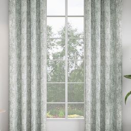 GM Grey & White Set of 2 Room Darkening Door Curtain-image-57
