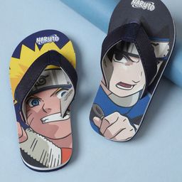 Kids Ville Boys Naruto Printed Thongs Flipflops-image-54