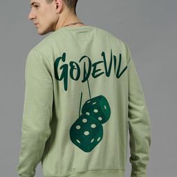 GO DEVIL Men Printed Sweatshirt-image-97
