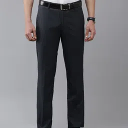 Arrow Men Tapered Fit Formal Trousers-picture-47