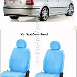 Oscar Skoda Octavia Car Seat Cover Sky Blue AUT-SN-4565-image-83