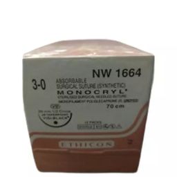 Ethicon 4-0 USP Undyed Monocryl Suture NW1664-image-84