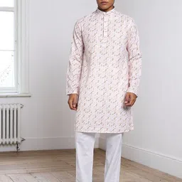 TRYBUY.IN Men Geometric Printed Kurta-image-14