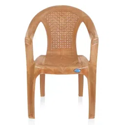 Nilkamal CHR 2061 Plastic Monobloc with Arm Chair, Marble Beige-picture-24