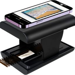 mafueay Mobile Film Scanner for Old Slides to JPG, Film and Slide Scanner 35mm Slide and Negative Folding Scanner with LED Backlight, Support Editing and Sharing, Gifts for Family and Friends image 1