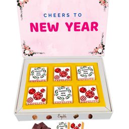 Expelite Happy New Year Chocolate Gift Box - 200 gm-image-95