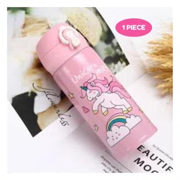 Puchku Unicorn Thermos Vacuum Insulated Water Cup Flask Bottle - Pink-picture-42