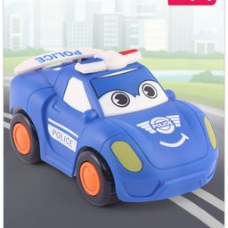 Babyhug Friction Powered Police Car - Blue-image-11