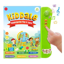 Kiddale ABC,123 E Book for Kids| Interactive Children Book| Musical Electronic Sound Book E Learning Book| Smart Intelligent Activity Book| Nursery Rhymes| Talking Book-12