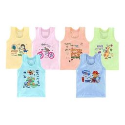 NEW TRINATH HOSIERY Infant Boys Printed Cotton Basic Vests DV 0-3M-2