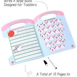 Intelliskills Write and Wipe Book Alphabets - English image 2