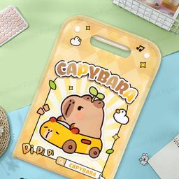 Bunie Cartoon Theme File Folder with Button Lock and Handle image 2