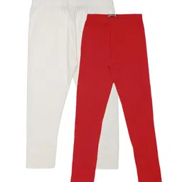 De Moza Girls Pack Of 2 Ankle-Length Leggings-42