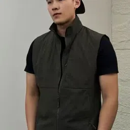 StyleCast Men Stand Collar Open Front Jacket-picture-42