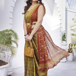 KALINI Poly Chiffon Saree-image-16