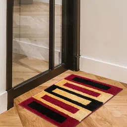 RANGOLI Red & Beige Printed Anti-Skid Doormat-8