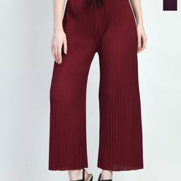 Brainbees Women Pack Of 2 Palazzos-image-1