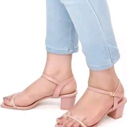 FK AZON Embellished Block Heels Sandals-image-66