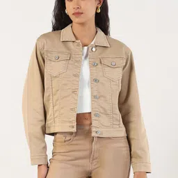 SHOWOFF Women Windcheater Denim Jacket-image-36