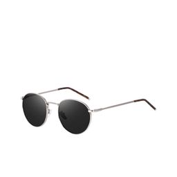 VONDYKE Unisex Black Lens & Silver-Toned Round Sunglasses with-image-70