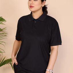 Moda Rapido Women Polo Collar T-shirt-picture-22