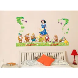 Oren Empower Snow White Princess Large Wall Sticker - Blue-picture-38