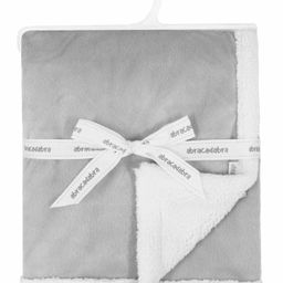 Abracadabra Plush Chamois Baby Blanket - Grey-image-56