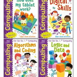 wilco international Computing 4 Book Set (Get-Set-Go) -  English-picture-5