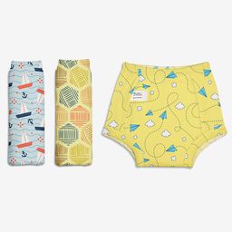 SuperBottoms Padded Potty Training Pants Explorer Collection Pack of 3 - Multicolour-10