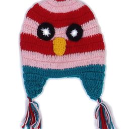 USHA ENTERPRISES Striped Crochet Cap - Red-image-37
