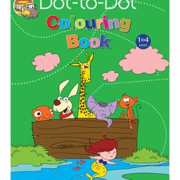 Dot To Dot Colouring Book - English-24