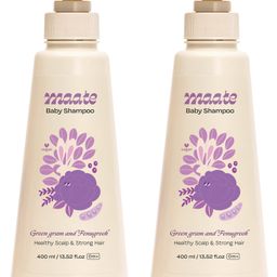 Maate Baby Shampoo - 400 ml (Pack of 2)-image-19