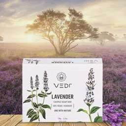 Vedi Herbals Lavender Castile Soap Bar For Deep Cleansing- 100 g-17