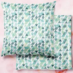 ArtzFolio Multicoloured Set of 2 Square Cushion Covers-2