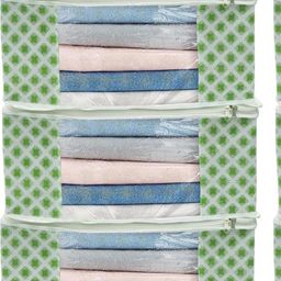 AMAK INC Green Fabric Multi-Utility Wardrobe Organisers-picture-37