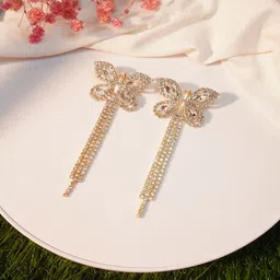 Niscka Contemporary Drop Earrings-picture-1