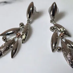 Jolly Faces Statement Contemporary Shaped Drop Earrings image 2