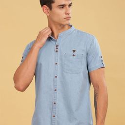 Kuons Avenue Men Smart Slim Fit Opaque Casual Shirt-picture-26