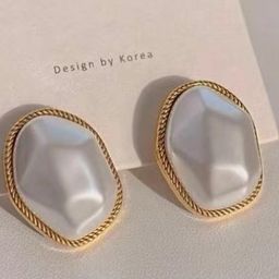 AKISON JEWELS Women Alloy Pearls Contemporary Earrings-picture-25