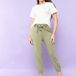 Outzidr Relaxed-Fit T-Shirt With Joggers-image-45