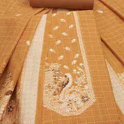 Soch Chanderi Unstitched Dress Material-image-48