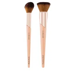 Glam21 Set Of 2 Foundation Brush & Blusher Brushes-6