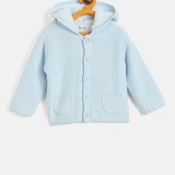 JWAAQ Kids Long Sleeves Hood Neck Cardigan-image-29