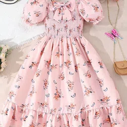 YK Floral Print Fit & Flare Maxi Dress-picture-14