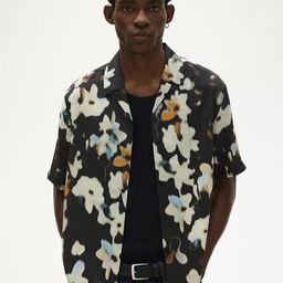 H&M Regular Fit Patterned Resort Shirt-image-13